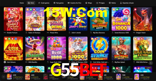 G55Bet: Seu Cassino Premiado com Pagamentos Rápidos